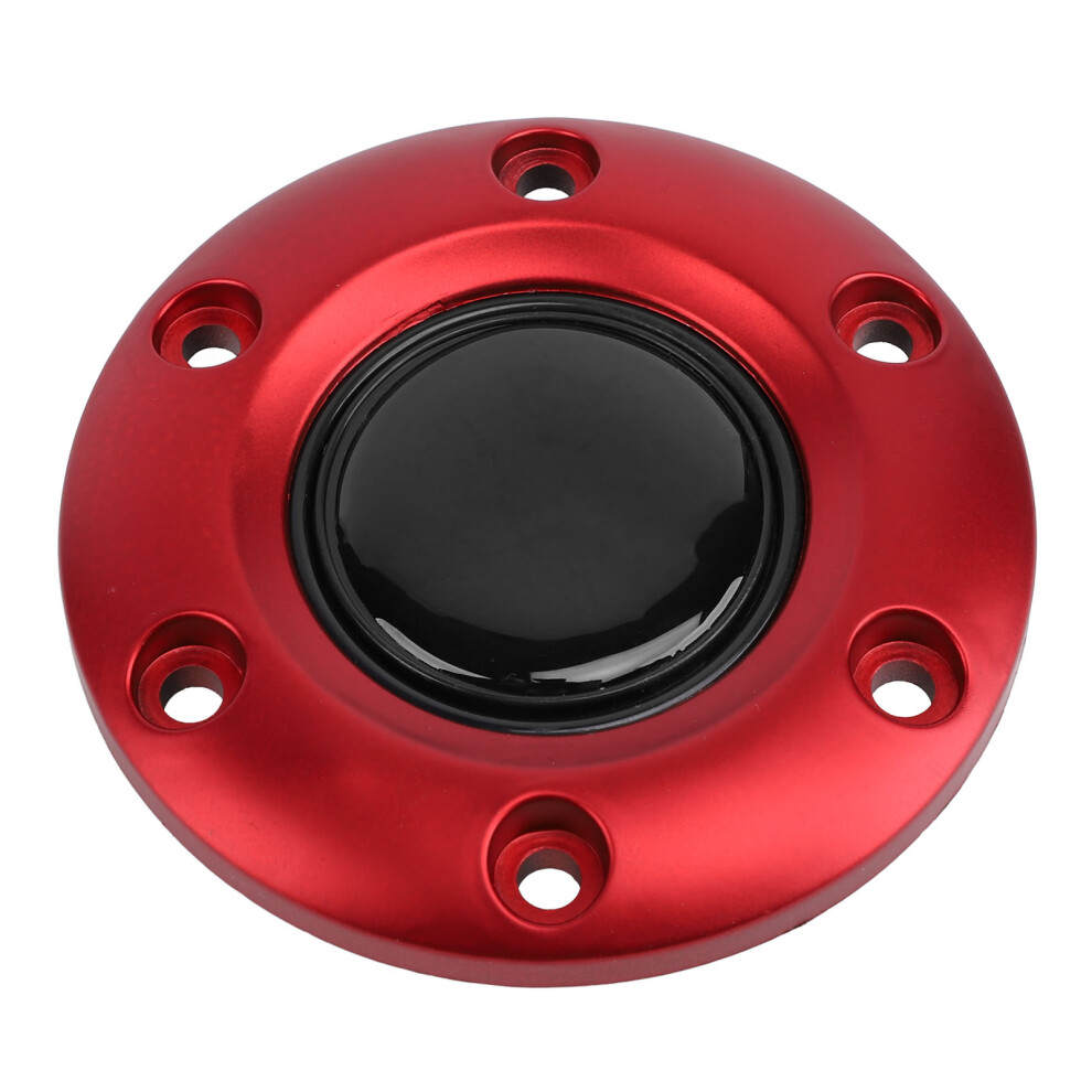 Car Steering Wheel Center Cap For 6 Hole Horn Button Switch Interior Red 5001359079001
