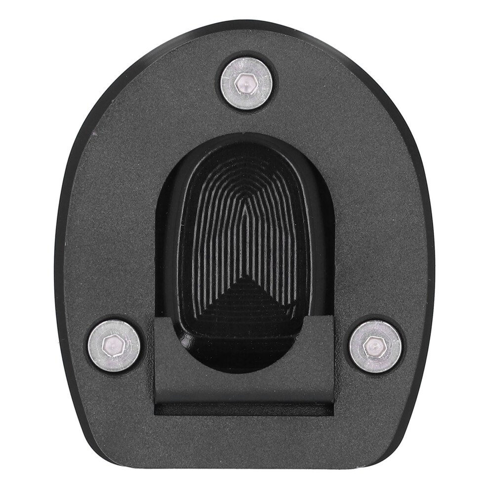 Motorcycle Kickstand Pad Enlarger Plate Fits Vespa Gts 250 300 Black 9311359079762