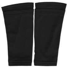 1 paio di manicotti per parastinchi in nylon nero giovanile/M 33-39 g