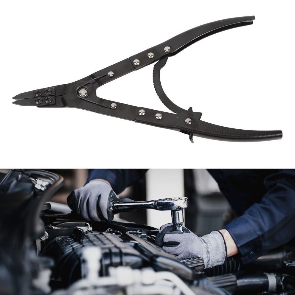 13In Heavy Duty Metal External Snap Ring Pliers For Automotive Repair 8421359079943