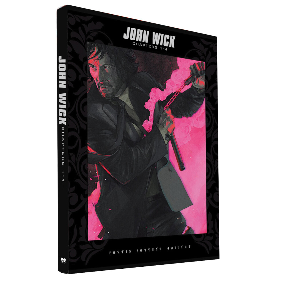 John Wick Season 1-4 Movie Collection (English)DVD Box Set-4 Discs