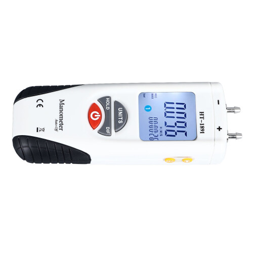 Digitales Manometer mit hintergrundbeleuchteter 1