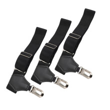 3pack Sock Garter Elastic Holders Non Slip Suspenders for Pants & Clothes