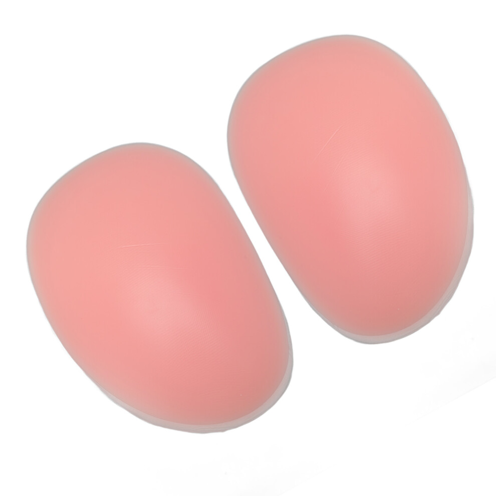 Women's Pink Silicone Butt Pads 7.1 Oz Thin Edges for Perfect Fit