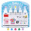 5 Farben DIY Tie-Dye-Kits, Stofffärbeset, 10