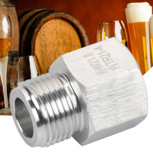 Soda-Zylinderadapter für Haushalts-Bierfässer W21.8 auf TR21.4 Regler