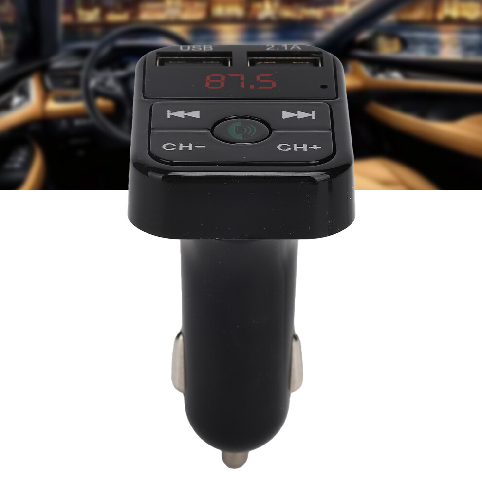 Car Bluetooth Mp3 Player Fm Transmitter, V5.0, 32Gb, Led Screen 4651359085154