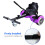 Hoverboard Accessory Straps 10 Pieces Adjustable Nylon Hook & Loop Fasteners 11