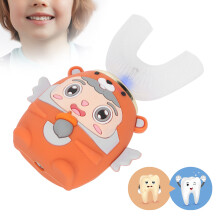 U-förmige Kinder-Elektroschallzahnbürste – Sicher, Automatisch, 500mAh Akku
