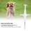 10Packs Pet RFID Microchip ReadWrite 2.12x12mm with Syringe 8