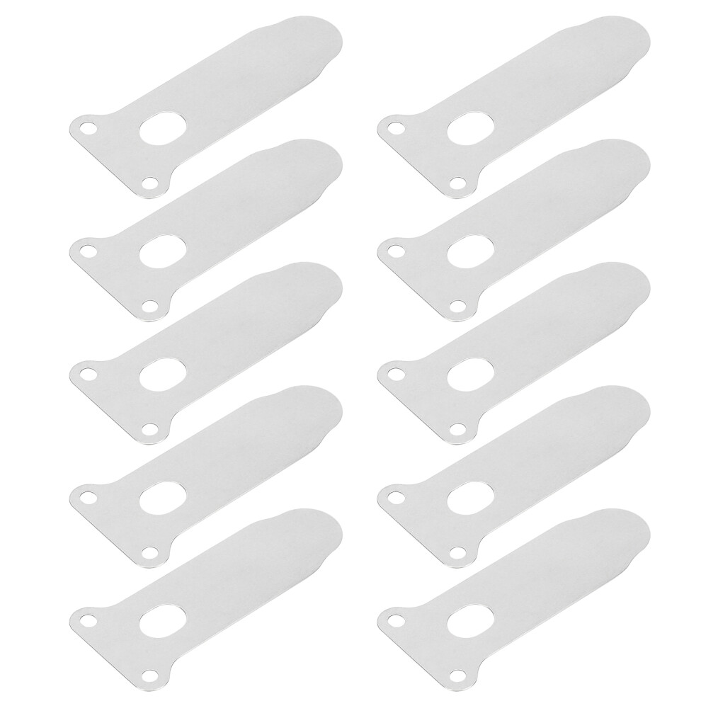 Replace 62Mm Valve Plates Long Tongue Shape For Air Compressor Kit - 10Pcs 9461359087752