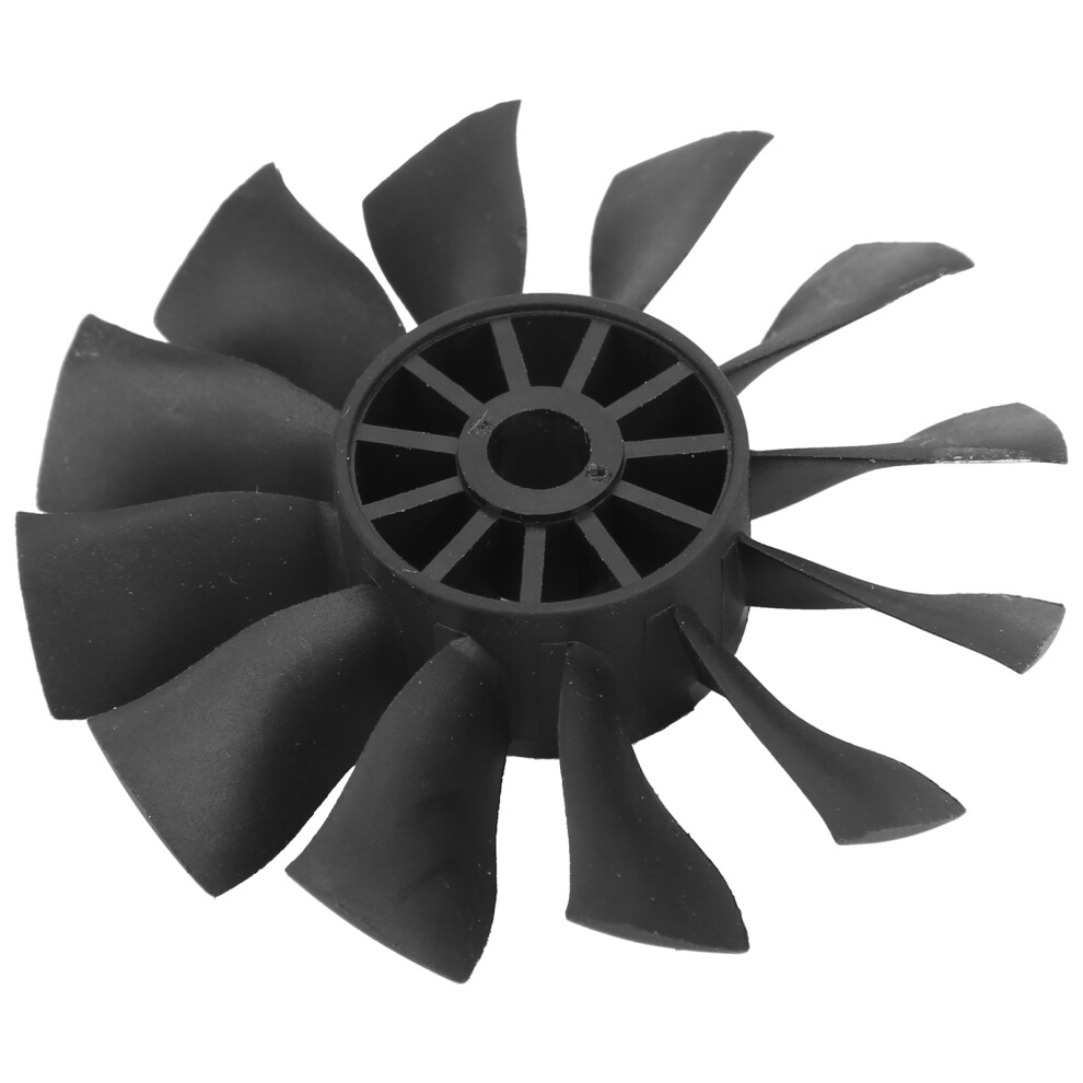 Duct Fan 50Mm 12-Blade Propeller Rc Plane Black Cw/Ccw Plastic Accessory 6951359089915