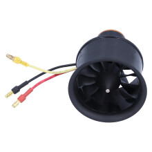 QX Motor QF2611-50mm Brushless 34S 12-Blade Ducted Fan, 4000KV
