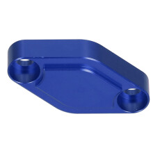 Blocco del freno di stazionamento in alluminio tornito blu TRX450R