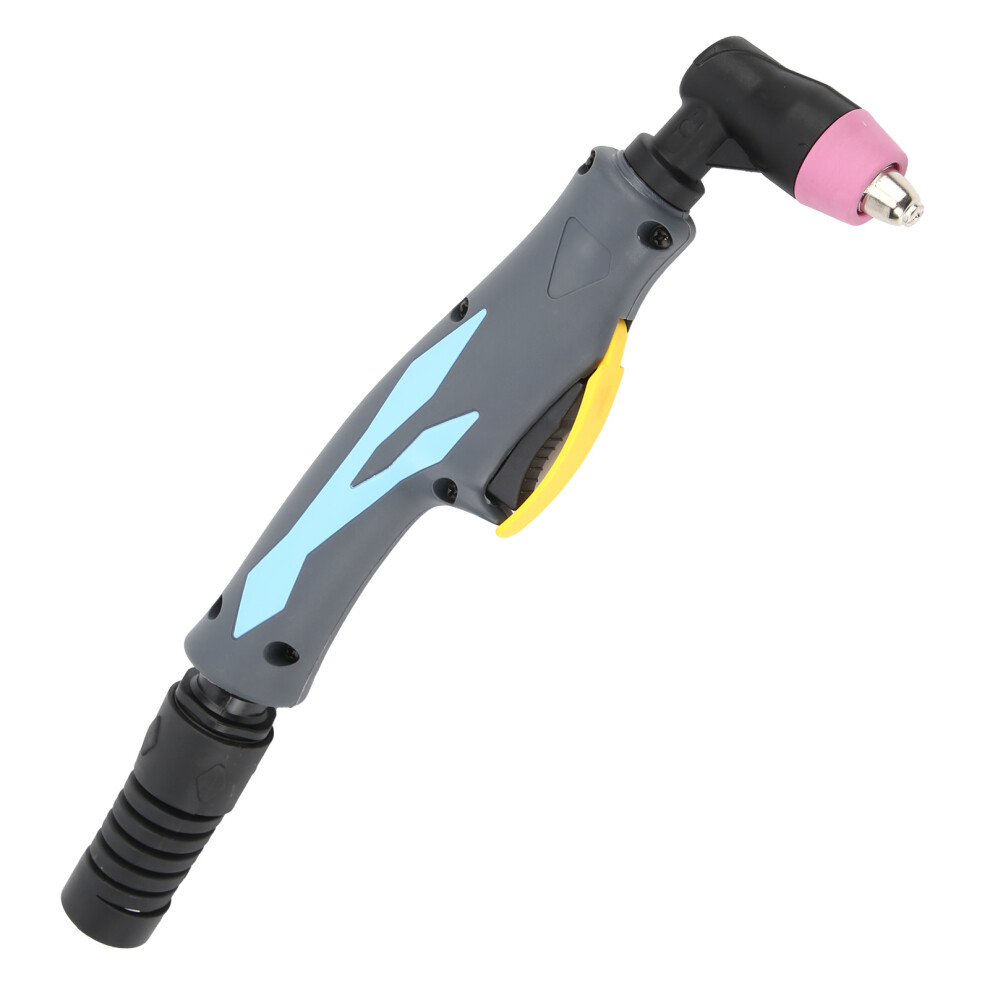 Welding Torch Head Plasma Cutter Gun Blue Curved Handle For Easy Metal Cutting 9391359091889