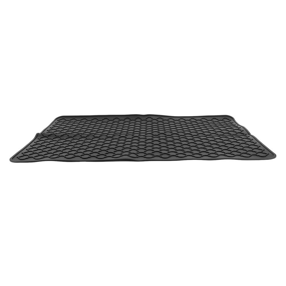 Black Silicone Stove Cover Mat 27.8X19.9in For Electric Cooktop