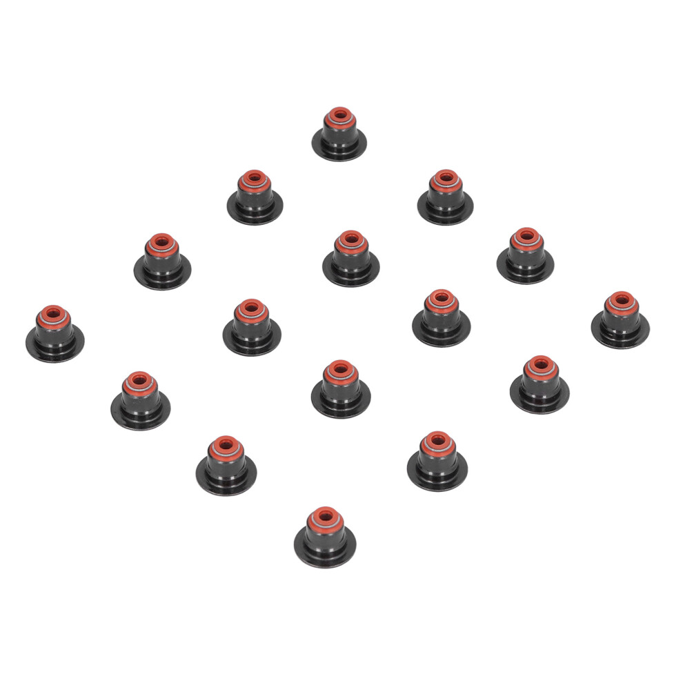 16Pcs Valve Stem Seal Kit For X5 4.4I N62 E53 Metal Rubber Seals 9331359095777