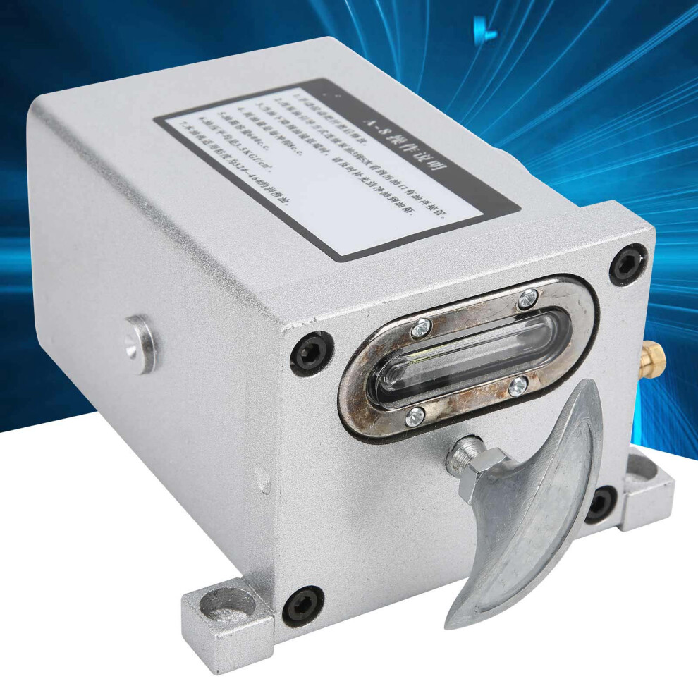 A-8 Cast Aluminum Lubricating Oil Pump 0.6L 8ml/min for Lathe Equipment-image-OPC-PMTKHW5-NEW