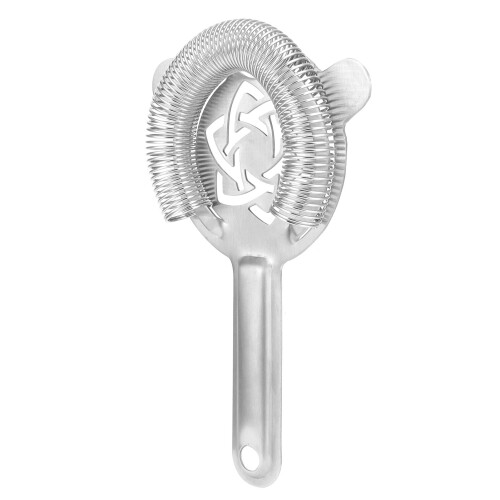 Stainless Steel Bar Strainer Ice Filter 16.5x10cm for Bar Gadgets