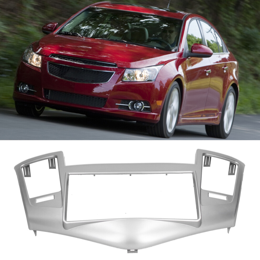 Chevrolet Cruze 2009-2011 2Din Stereo Radio Fascia Frame Silver 4061359099332