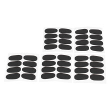 40Pcs Mouthpiece Cushions Patches for Alto/Tenor Saxophone Clarinet 0.8mm Black