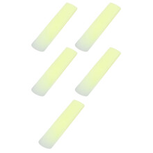5 Pcs Soprano Sax Reeds 2.5 Yellow Resin for Practice & Stage