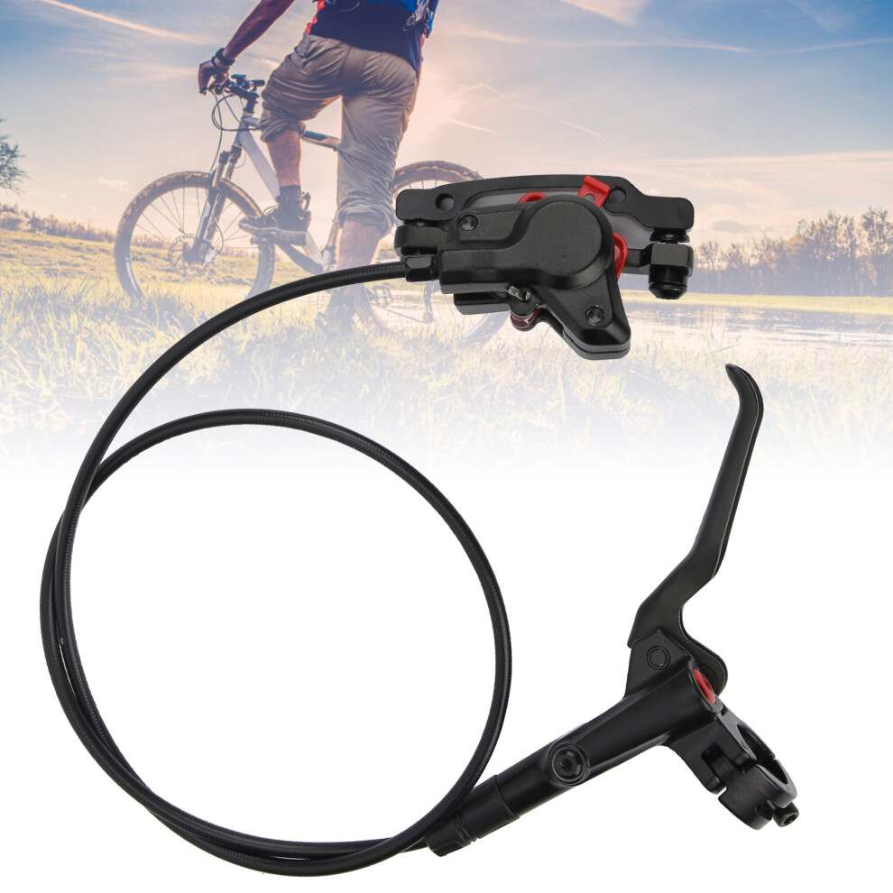 Mountain Bike Hydraulic Disc Brake Levers Set 800Mm For 160Mm Discs Black 4131359102728