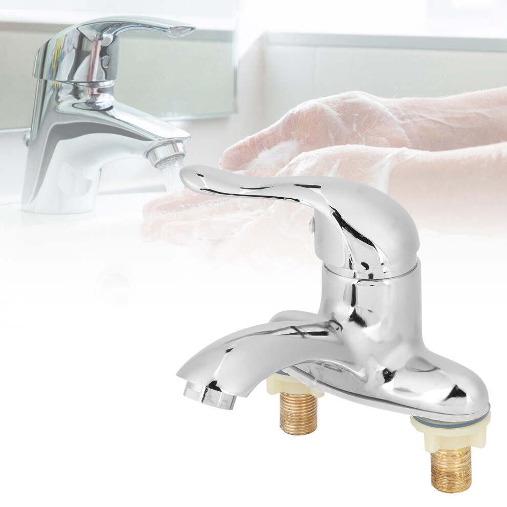 G1/2 Zinc Alloy Hot Cold Water Mixer Faucet 100Mm Handle Home Hotel 7901359103288