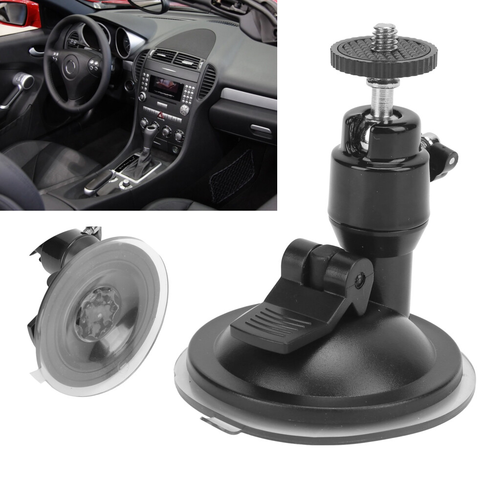 Universal Alloy Plastic Car Suction Cup Mount, 66G, Black 9361359103134