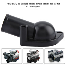 Schwarzes Wasser-Temperaturgehäuse für Nacken 15 für Chevy SB & BB Motoren