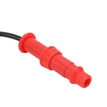 Spark Plug Wire & Cap for Polaris Sportsman 500 HO 2003-2011 Red/Black