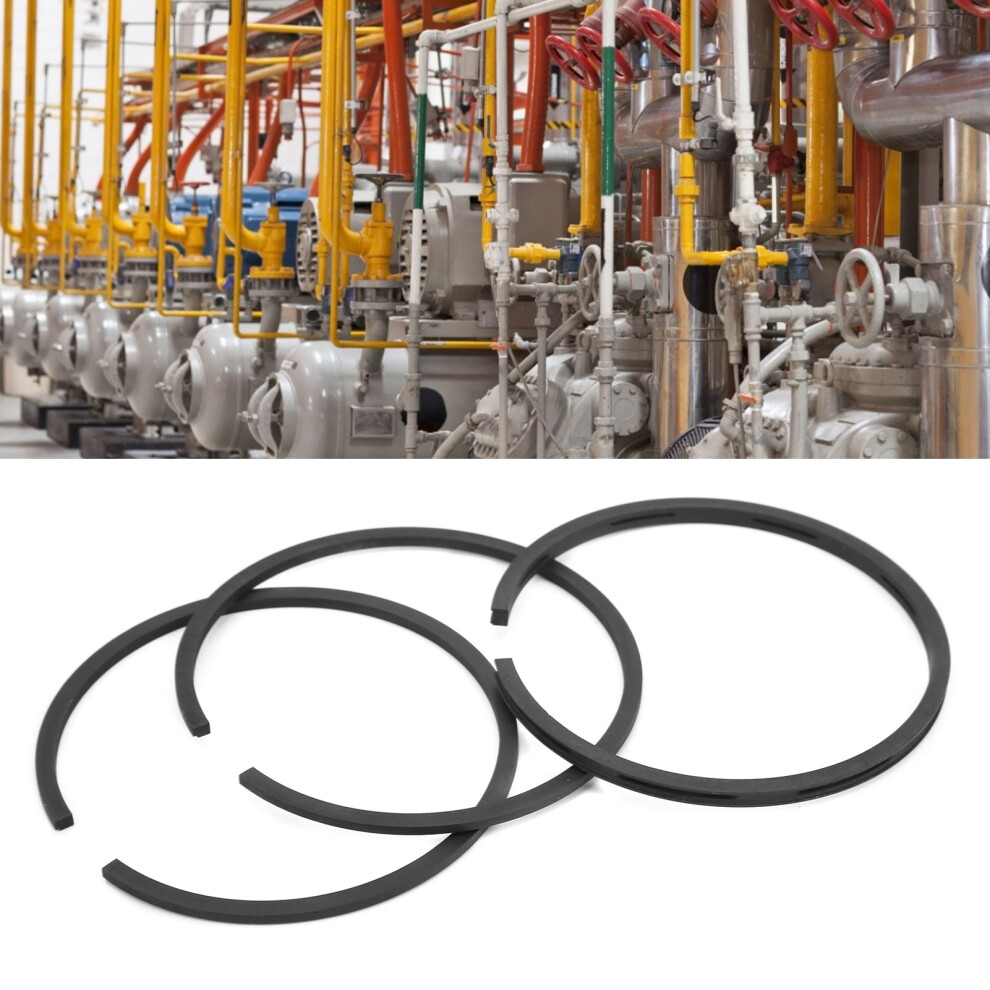 Easy Install 3Pcs 70Mm Piston Rings For 10Hp 7.5Kw Air Compressors 7661359105872