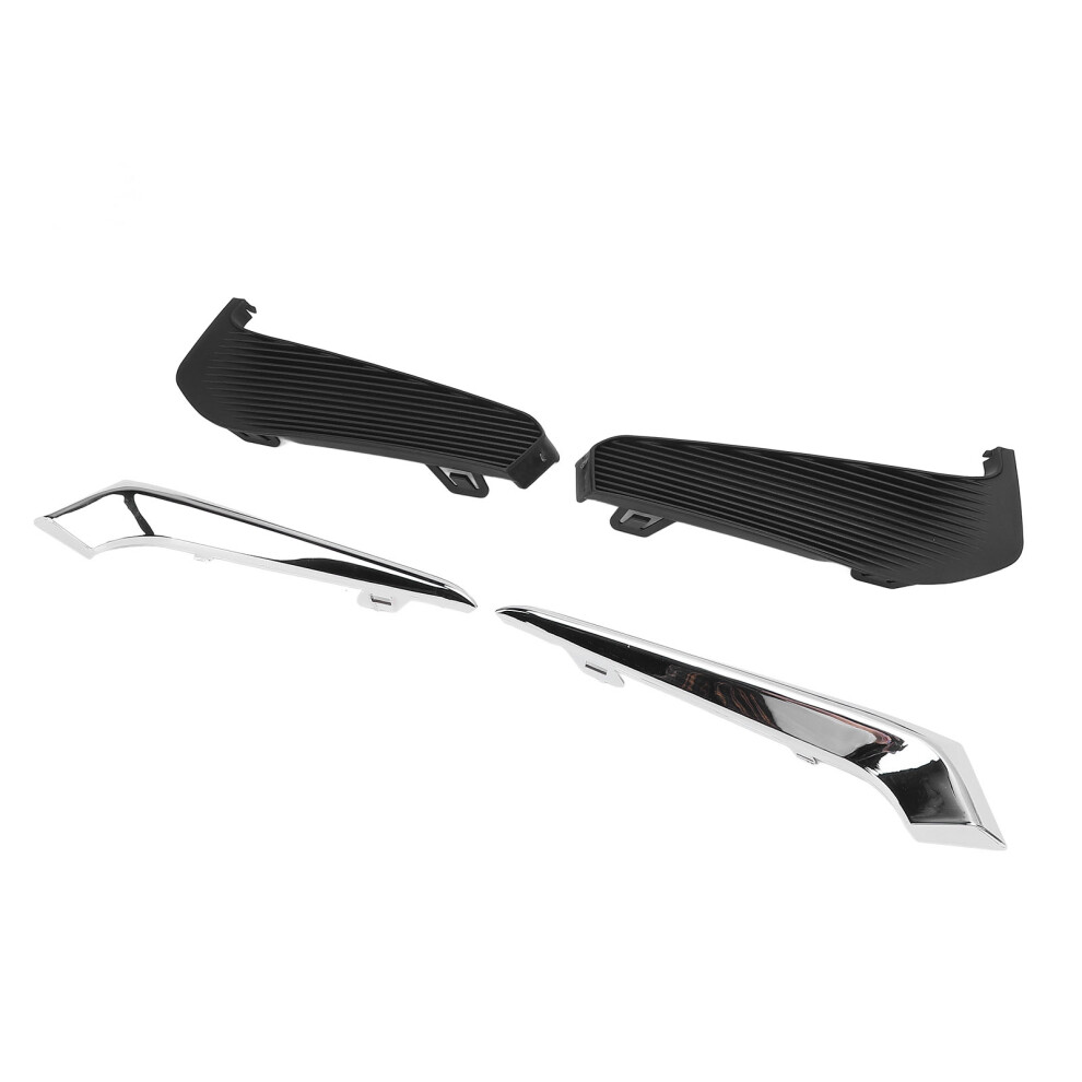 Front Bumper Fog Covers Set For Malibu 2016-2018, Abs Impact-Resistant Light 5091359107484