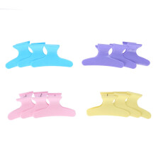 Set of 12 Colourful Butterfly Hair Clips Hair Claw Clamps Hairdressing Tool AU