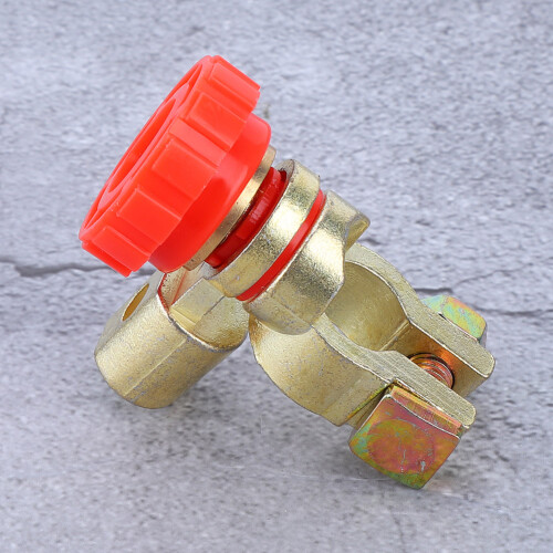 Universal Car Battery Power Off Switch, Gold/Red, Easy Disconnect 2