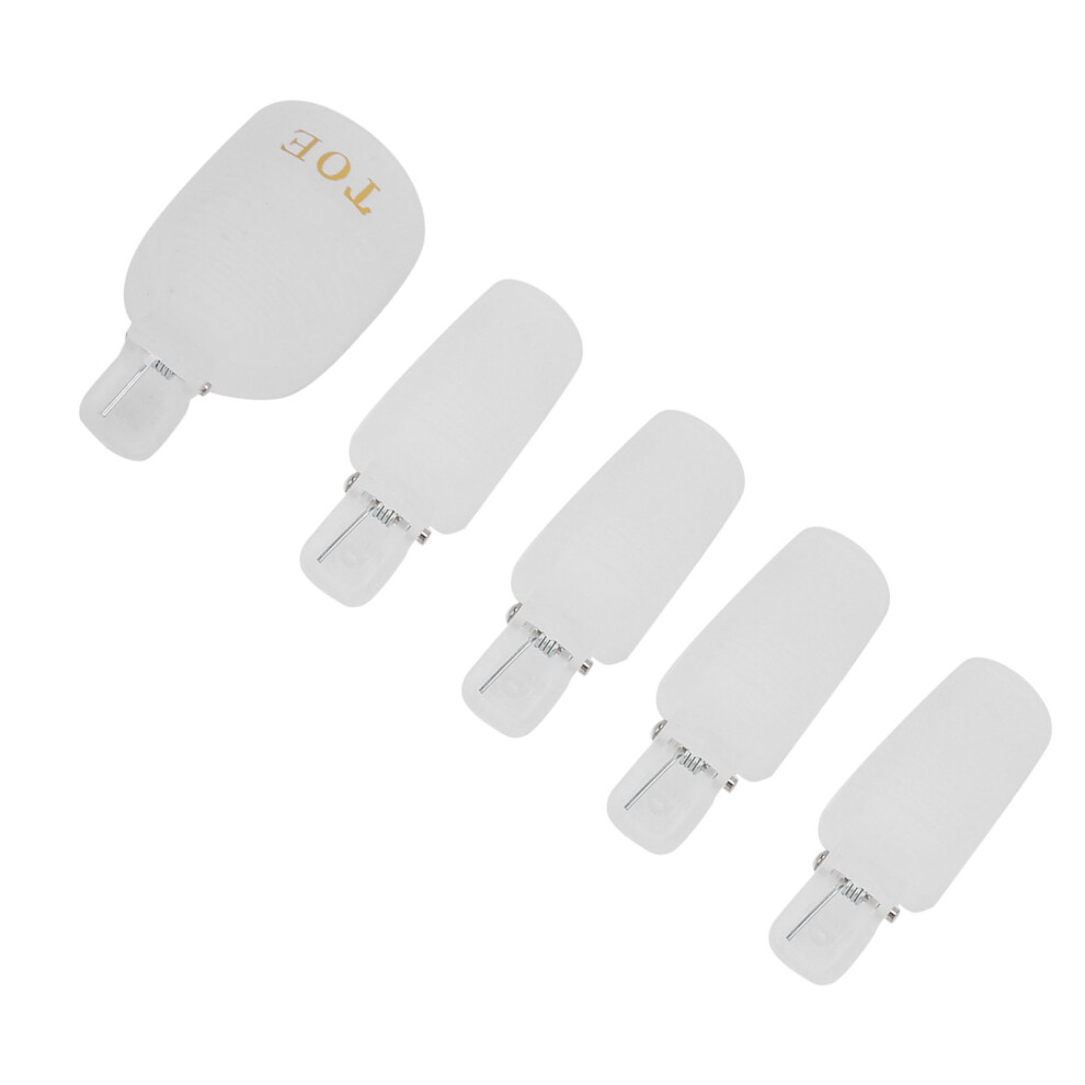5pcs Gel Polish Remover Clips Reusable Recyclable Nail Art Soak Off Wraps