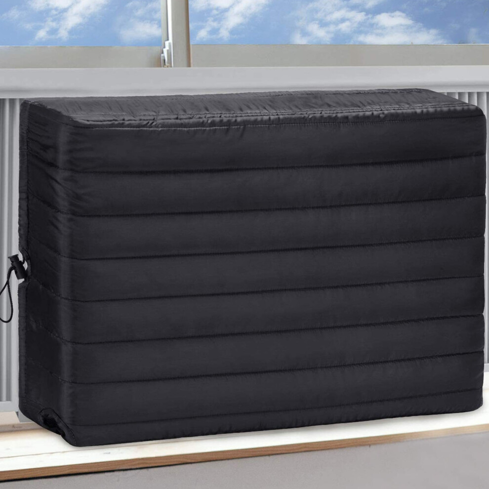 AC Cover Indoor Dustproof 21x15x3.5in for Window Units with Strap Protection-image-OPC-PMTKMY8-NEW