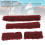 Horse Halter Cover Set – Breathable Plush, Soft, Long Loop, Protective 3