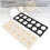 Square Ravioli Maker Press Aluminum Alloy 12 Holes Dumpling Tool for Kitchen 4