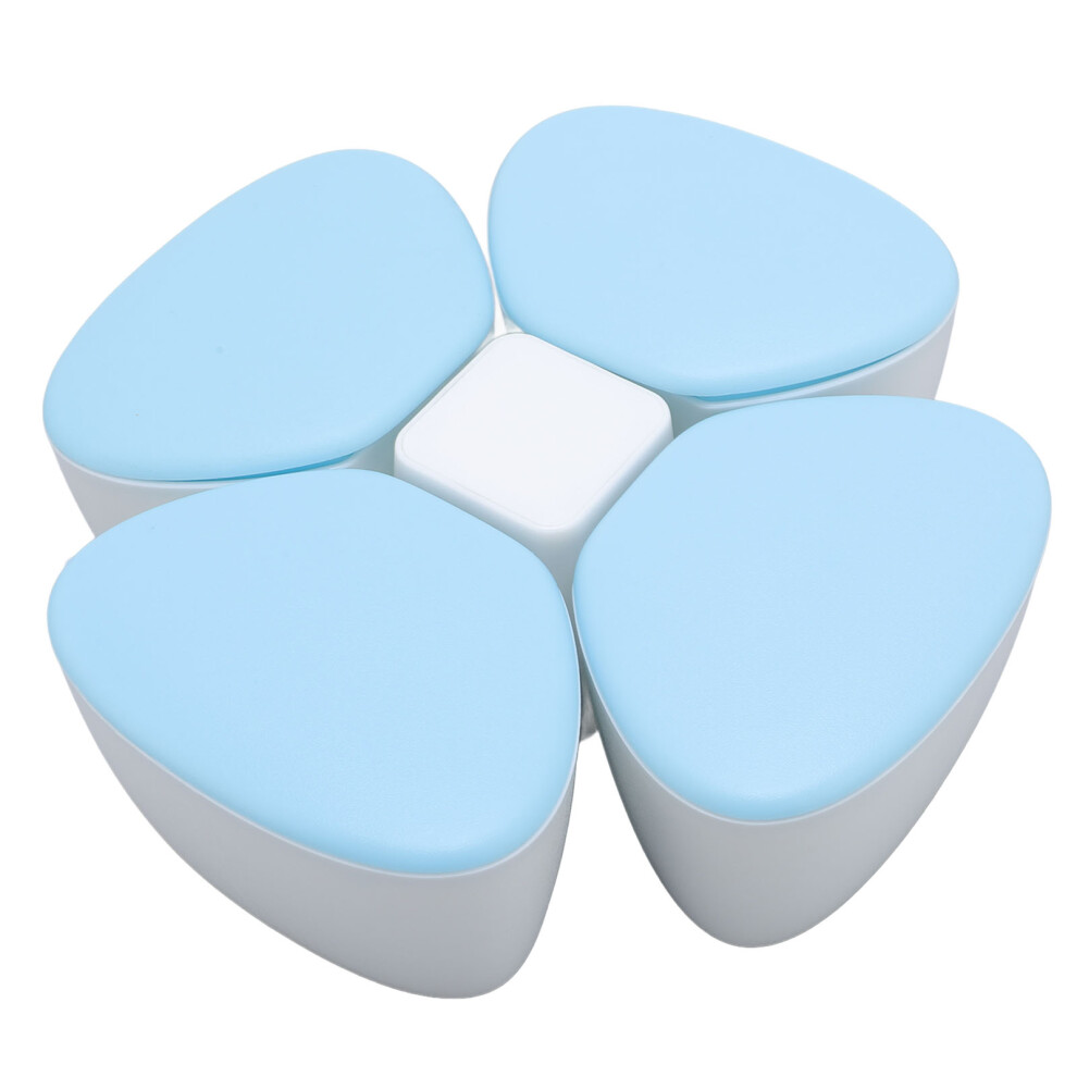 Travel Baby Dispenser 4-180Ml Compartments Non Spill Milk Powder Container Blue