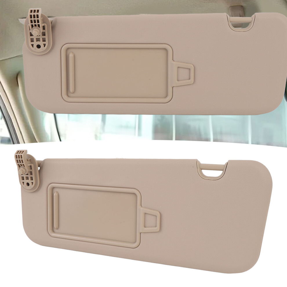 Front Driver Sun Visor With Mirror For Elantra Ad 2016-2019, Blocking Light 7891359114868