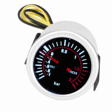 Verbessern Sie Ihr Auto: 2" 12V LED Turbo-Boost-PSI-Anzeige - Hohe Genauigkeit