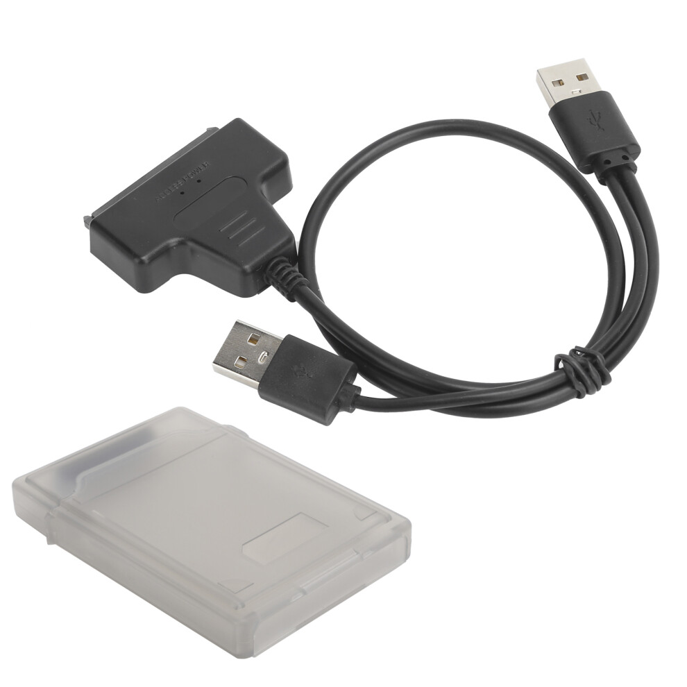 2.5In Sata Hdd/Ssd Adapter Cable, Usb 2.0, Up To 4Tb Gray 4941359117048