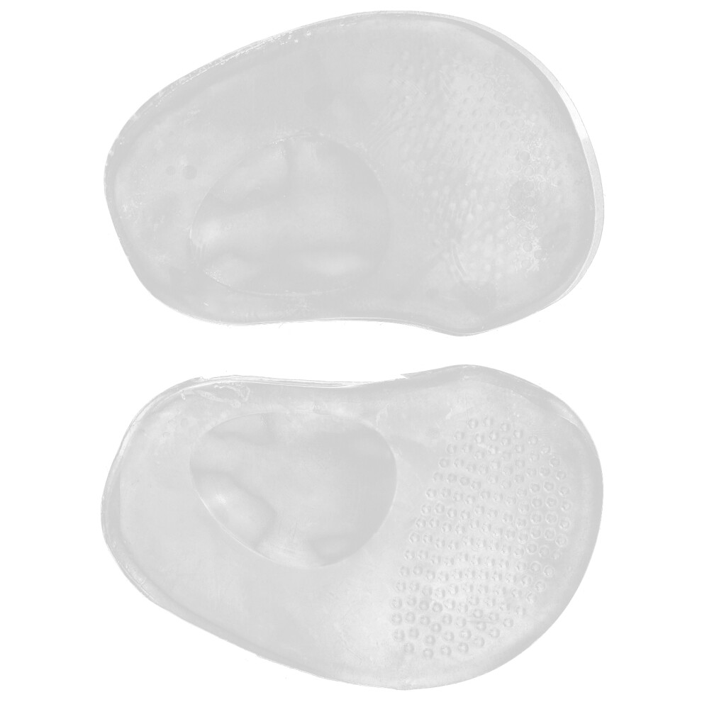 2pcs Gel Forefoot Pads for Pain Relief, Skin-Friendly, 10x7cm