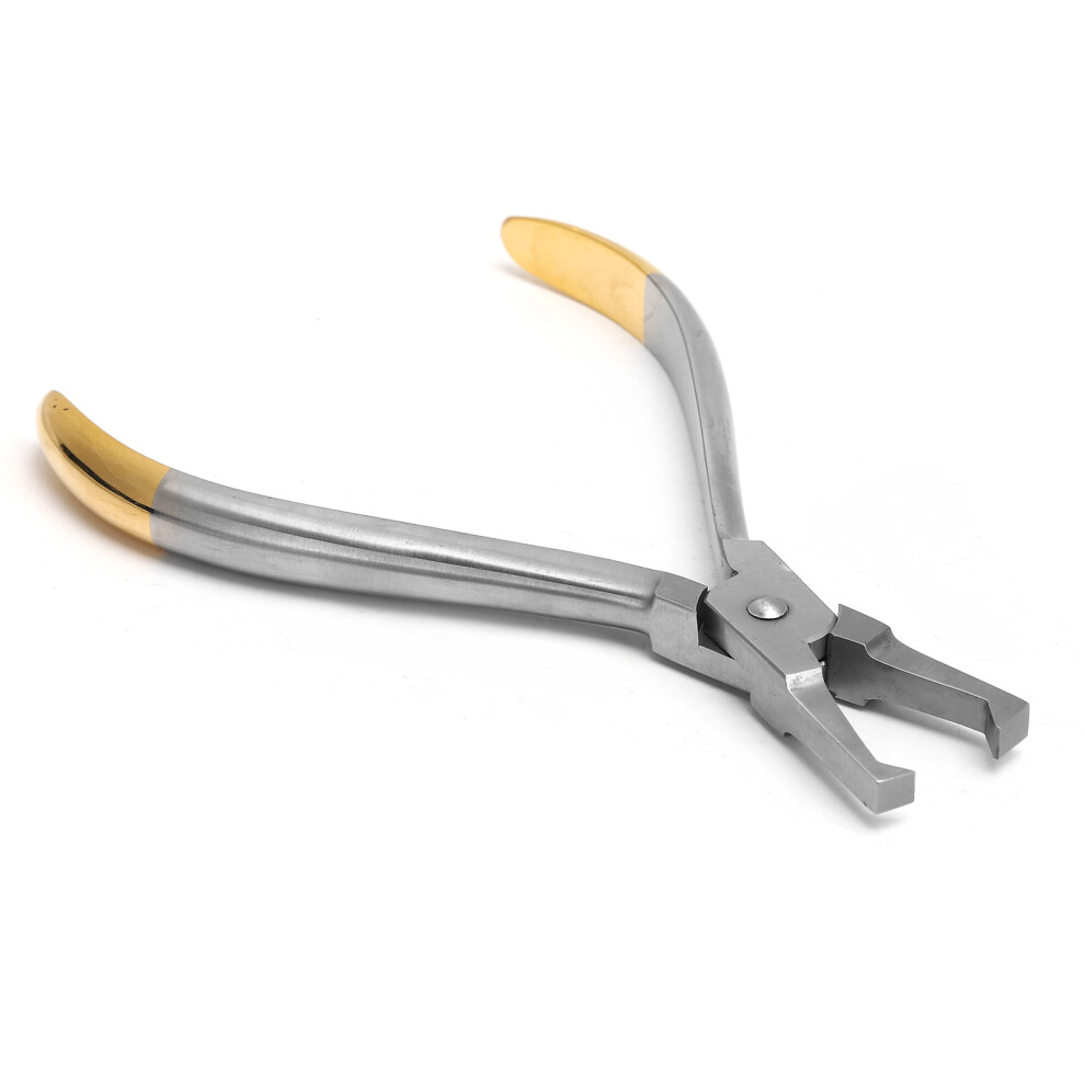 Stainless Steel Orthodontic Bracket Removal Pliers Dental Dentist Tool