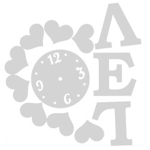 Home Decor Silver Mirror Wall Clock Stickers Frameless DIY for Living Room