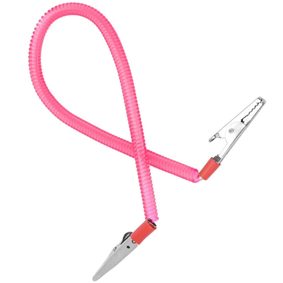 Flexible Plastic Dental Bib Holder with Metal Clips for Oral Treatment