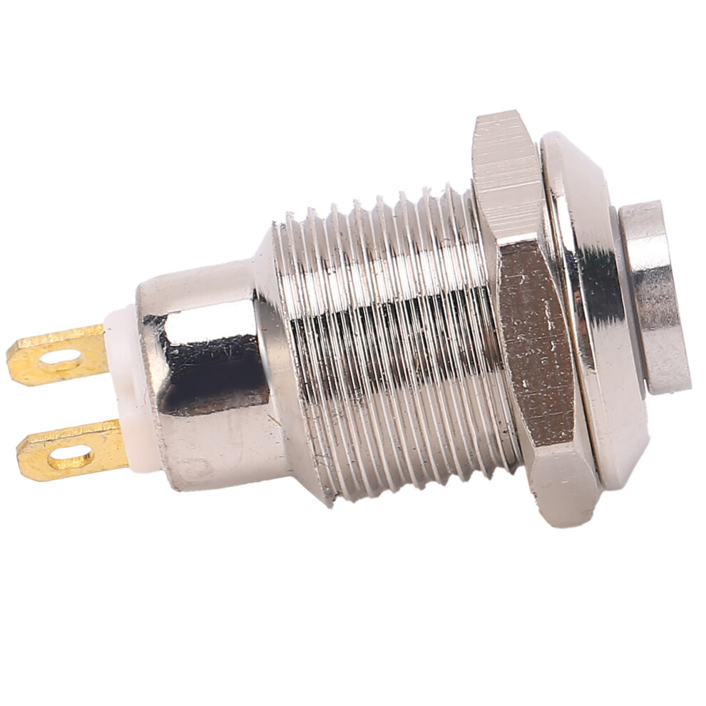 Waterproof Metal Push Button Switch 10Mm 3V Ip65 On/Off Inching 7891359123846