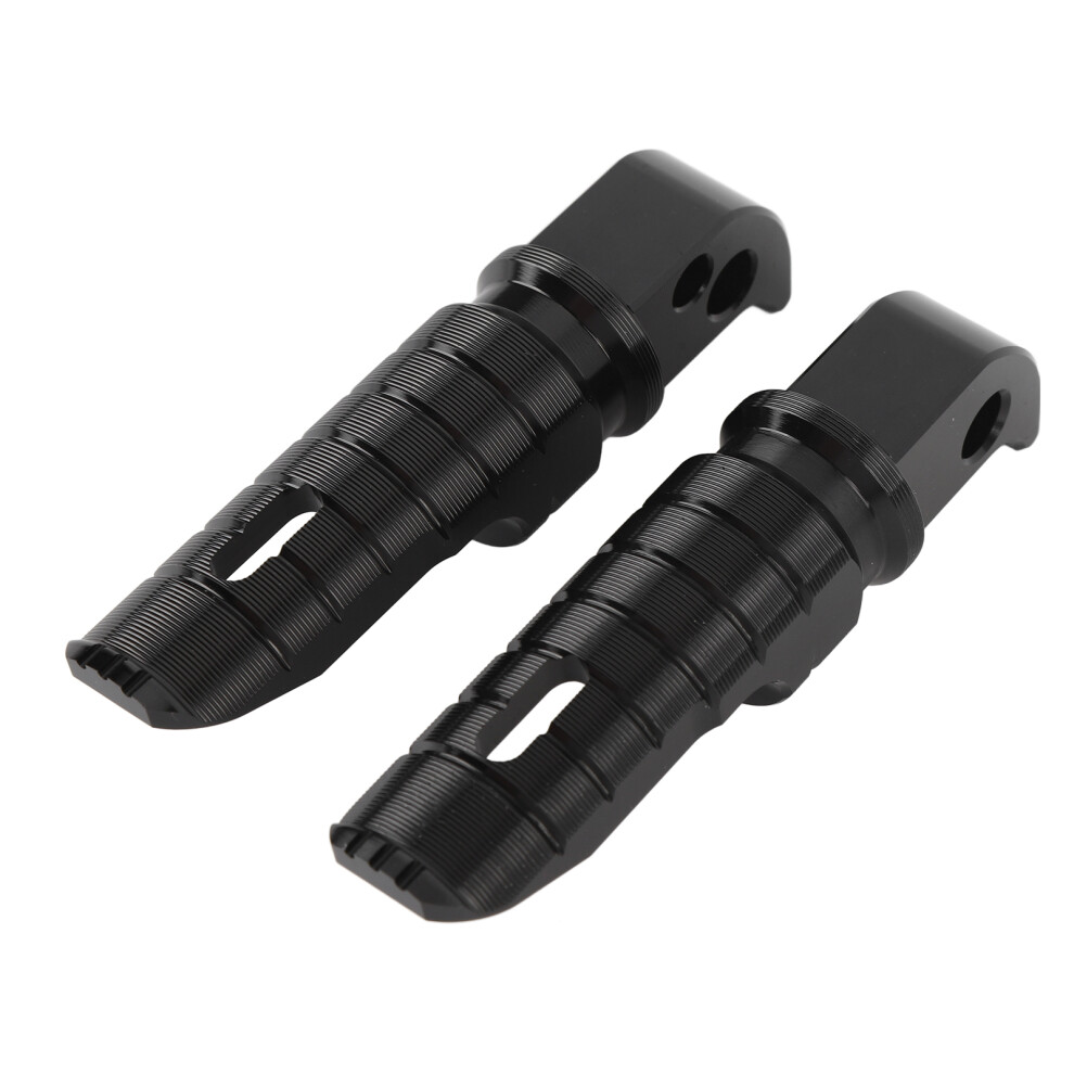 Aluminum Rear Passenger Foot Pegs For Yamaha Yzf R7 Mt-07 Mt-09 Xsr 700 Black 3761359124966