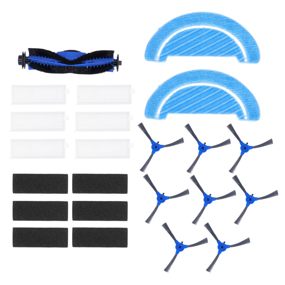 Vacuum Cleaner Accessory Kit for Conga 1090 - Main & Side Brushes, Filter, Mop Cloth-image-OPC-PMTKQNN-NEW